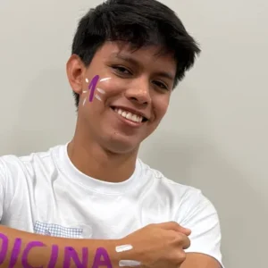 Alan Felipe Gama da Silva, que passou em Medicina na USP