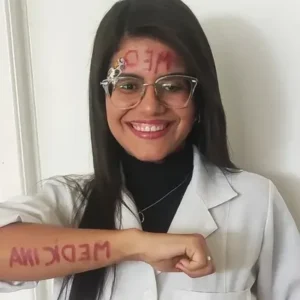 Amanda nobre da Costa marques, que passou em Medicina na UNIVASF
