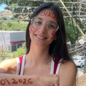 Ana Isabeli Caram, que passou em Psicologia na UFSM