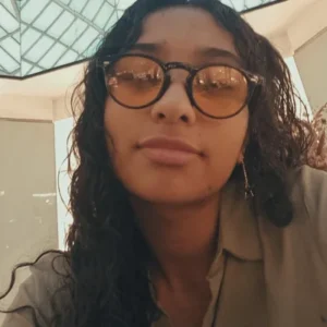 Ana Júlia Nascimento de Oliveira, que passou em Ciências Ambientais na UNIRIO