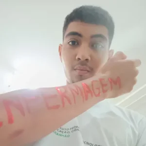 Andrey S., que passou em Enfermagem na UFMA