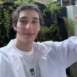 Bernardo K., que passou em Medicina na UFPA