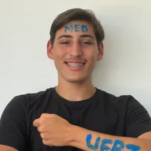 Davi Amendola, que passou em Medicina na UFRJ