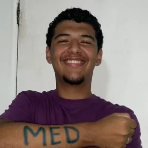 Gabriel Freitas Moreira, que passou em Medicina na UFC