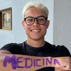 Guilherme Diogenes, que passou em Medicina na UFCG