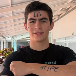 João Paulo, que passou em Inteligência Artificial na UFJ