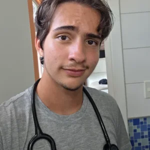 Manoel Pitombeira Nunes e Silva, que passou em Medicina na UFMA