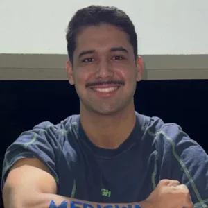 Robert, que passou em Medicina na UFPR